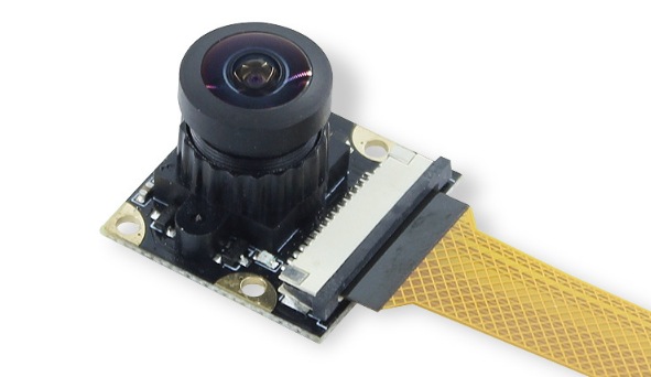 Módulo de cámara de visión nocturna gran angular Raspberry Pi de 5 MP