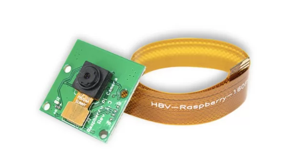 Raspberry Pi camera module 5M pixels with zero cable MIPI interface, 69.1 degree lens view angle